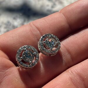 Moissanite Diamond Earrings